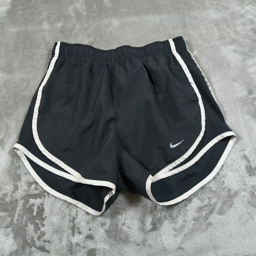 Nike Running  Shorts Womens XS Black Dri Fit Tempo Gym Athletic Training Workout